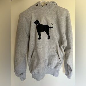 Vintage gray The Black Dog sweatshirt, from Martha’s Vineyard.